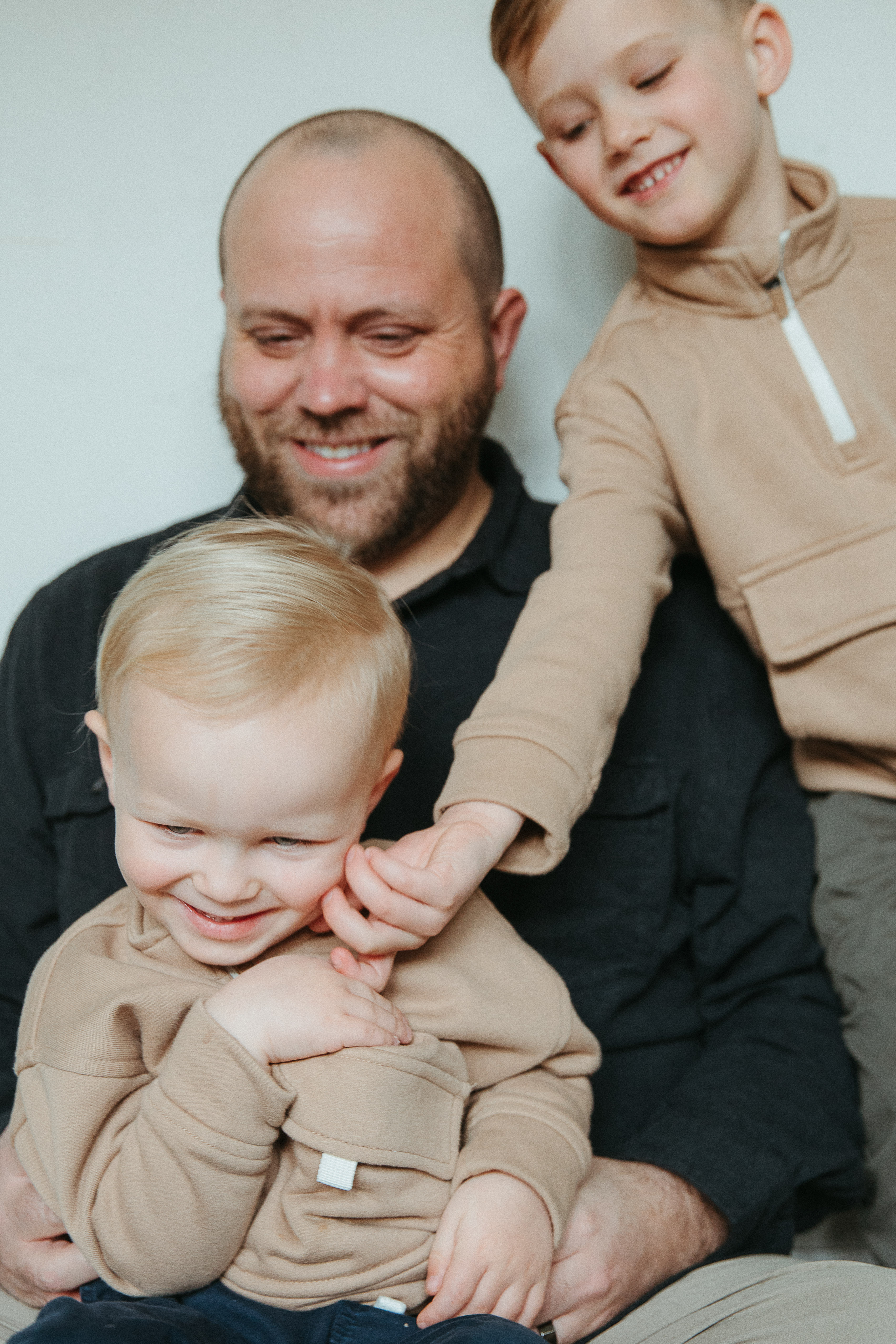 Matt with his two sons